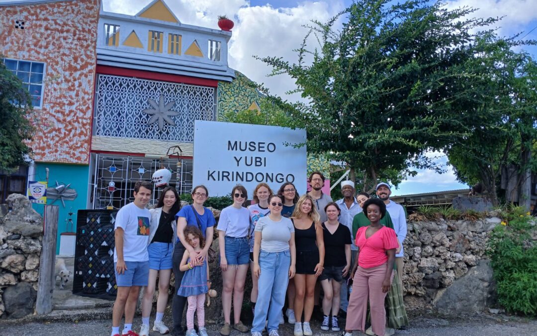 Students of California University visit Museo Yubi Kirindongo